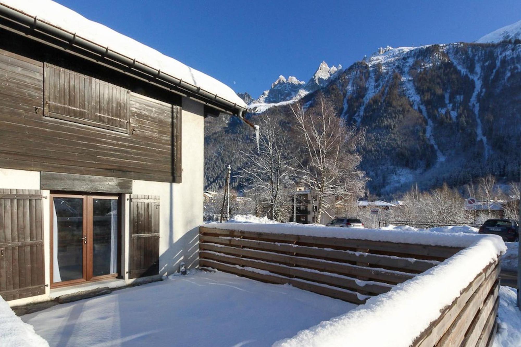 Ferienwohnung Les Cimes Du Mont-Blanc Chamonix Exterior foto