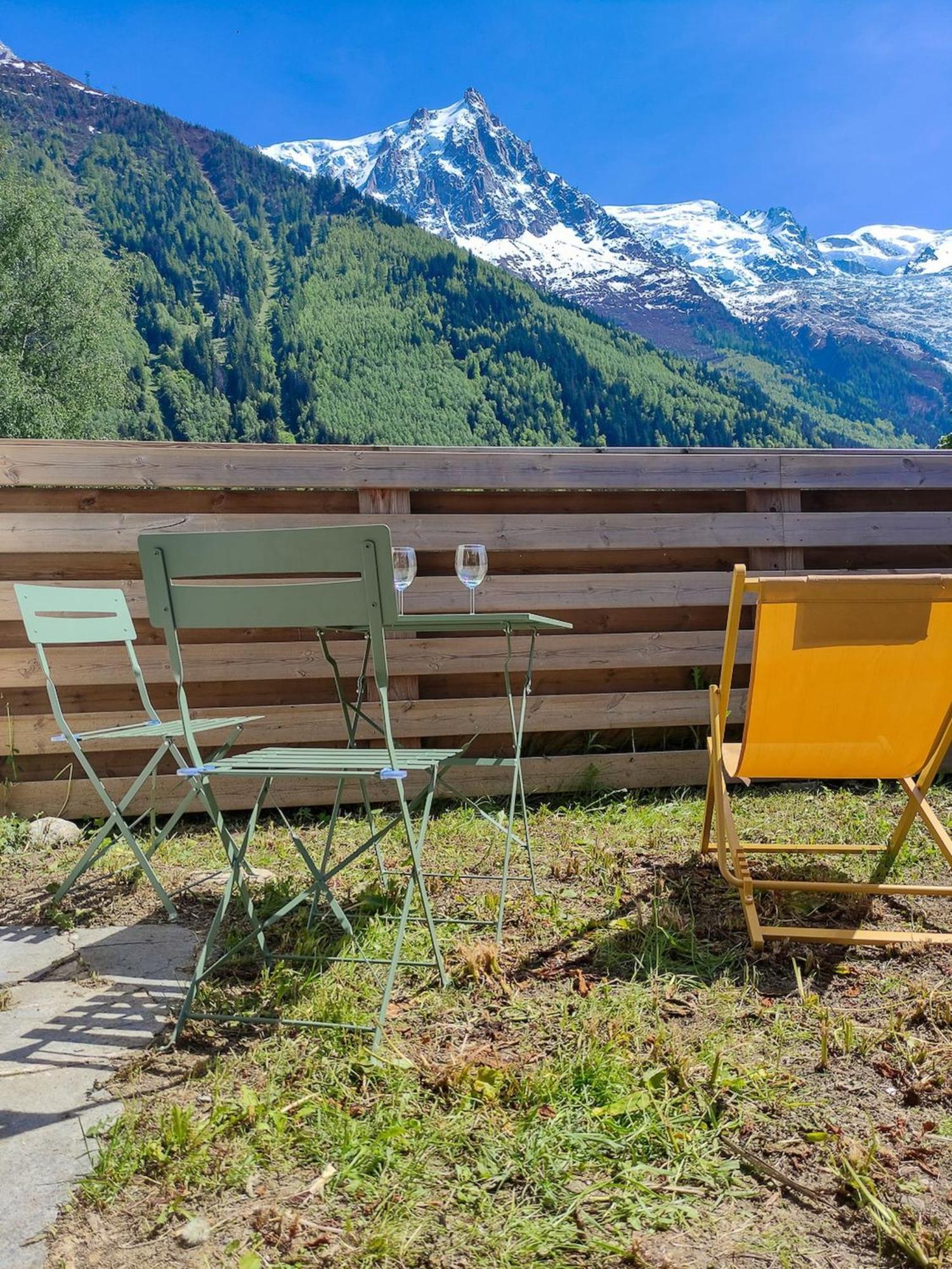 Ferienwohnung Les Cimes Du Mont-Blanc Chamonix Exterior foto