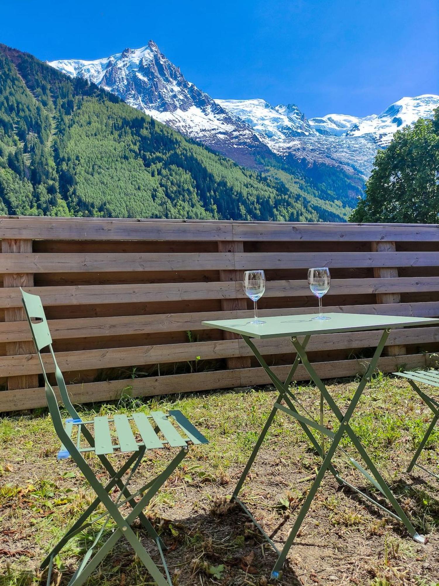 Ferienwohnung Les Cimes Du Mont-Blanc Chamonix Exterior foto